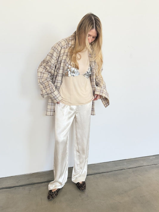 Palazzo Pants Silk