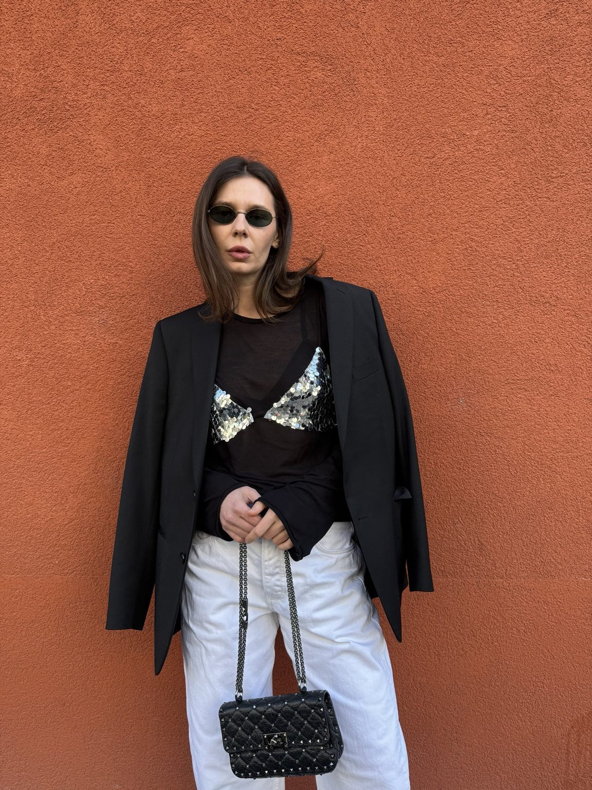 Long Sleeve Silver