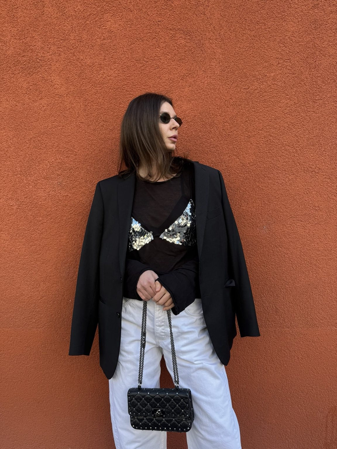 Long Sleeve Silver