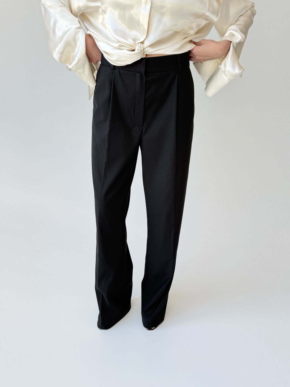 Palazzo Trousers Base Black