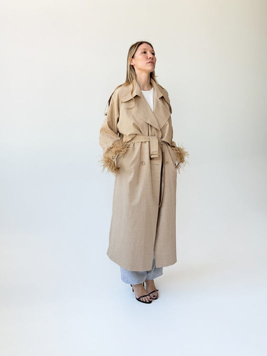 Wool Trench Coat