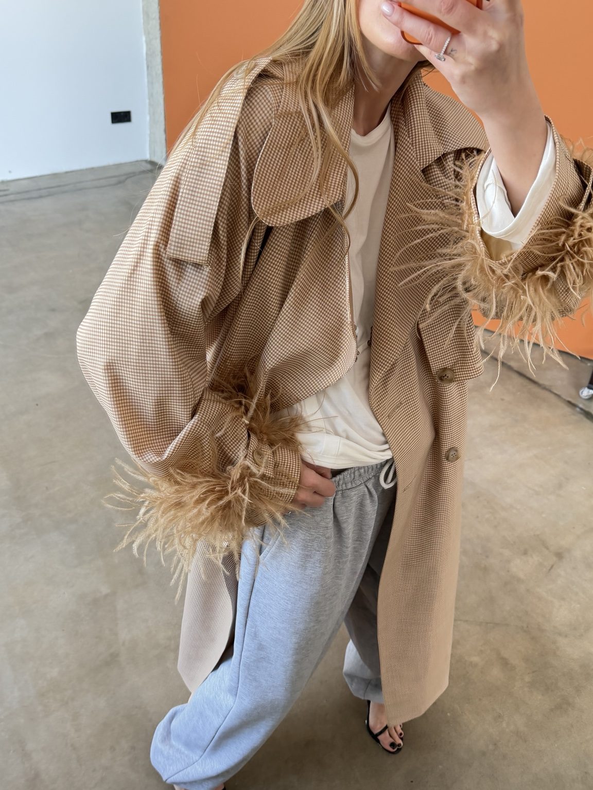 Wool Trench Coat